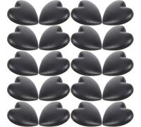 Générique 20pcs Embouts de Lunettes en Silicone en Forme de Cœur Antidérapants pour Lunettes à Porter sur L'oreille Accessoires Confortables pour Adultes et Enfants