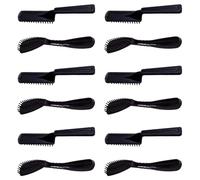 Générique 20pcs Peignes de Teinture Capillaire Professionnels en Abs pour Salon de Coiffure, Faciles à Utiliser, Effet Coloration Précis, Adaptés la Coloration des Cheveux