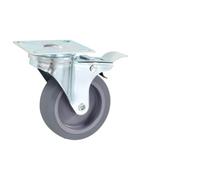 Générique 24 pcs roulettes pivotantes 75 mm,Manutention de matériaux,9.54KG-277839