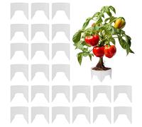 Générique 24-Piece Modular Growing Rings | Circular Edge Garden Protectors for Vegetables, | Deep Watering, Rock Isolation, Safety & Growth