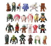 Générique 24 pièces créatives Animal Jouets Créatures de Dessins animés Mini Figures Action Figures Set, Figures de Collection drôles pour Les Enfants et Les Adultes, Tralalero Tralala-inspiré