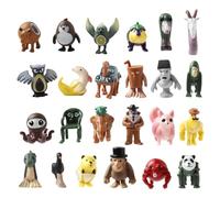 Générique 24 pièces créatives Animal Jouets Créatures de Dessins animés Mini Figures Action Figures Set, Figures de Collection drôles pour Les Enfants et Les Adultes, Tralalero Tralala-inspiré