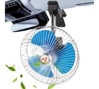 Générique 24V Truck Fan - Auto Oscillating Clip On | Cab Cooling Blower