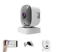 Générique 2k Security Camera Color Night Vision,24/7 Recording & Smart Alerts Easy Install,Wi-FI Cameras Wireless Indoor,120° Panoramic Wide Angle View,Window Camera for Home Security (1pcs)