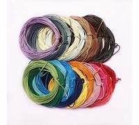 Générique 2mm Cordon Ciré en Nylon Équipement Faiseur de Bijoux Bracelets Chaine de Vêtements , Noir