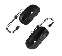 Générique 2PC Manette de jeu souris pour J-Con Hand Grips, Mini Souris Ergonomique Portable Support de Manette Gauche+Droite Etui de Poignée pour Switch 2 pour J-Con Game Accessories (Noir)