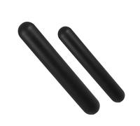 Générique 2pcs Accessoires de Café en Silicone Noir, Bâtonnets Antidérapants pour Boîte à Café, Outil Pratique pour Barista la Maison Bureau