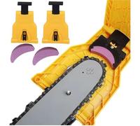 Générique 2PCS Affuteuse De Chaine Tronconneuse Ultra-Rapide, Précision Instantanée Eguiseur Chaine De Tronçonneuse avec Aiguiser