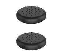 Générique 2pcs Capuchons de poignée de pouce la manette pour Switch 2 pour Joy-Con, Capuchons de manette en silicone pour une prise en main confortable des boutons de la manette. (Noir)