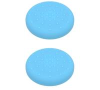 Générique 2pcs Capuchons de poignée de pouce la manette pour Switch 2 pour Joy-Con, Capuchons de manette en silicone pour une prise en main confortable des boutons de la manette. (Bleu)