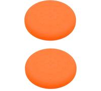 Générique 2pcs Capuchons de poignée de pouce la manette pour Switch 2 pour Joy-Con, Capuchons de manette en silicone pour une prise en main confortable des boutons de la manette. (Orange)