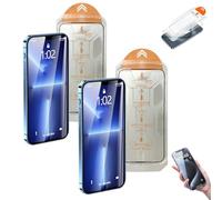 Générique 2PCS Grasoftness Screen Protector, for iPhone 16E/11/12/13/14/15 Promax, Invisible Screen Protector, Fingerprint-Proof Dust Free Without Bubbles (2*HD,12promax)