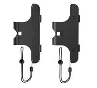 Générique 2Pcs Manette de jeu Poignée de poignet pour Switch 2 pour Joy-con Poignée anti-perte Poignée de contrôleur pour Switch 2 Accessoires (Noir)
