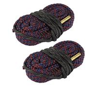 Générique 2PCS New Bore Cleaner .416 Cal .44 45-70 .458 .460 Cal Pistolet Canon Corde De Nettoyage Convient pour Fusil De Chasse en Laiton Brosse Cordon De Nettoyage