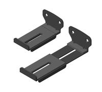 Générique 2pcs Universel Haut-Parleur Support Mural, Extensible Bras Flottant Rack Home Cinéma Haut-Parleur en Métal Construction