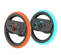 Générique 2PCS Volant pour Switch 2 pour manette Joy Con, Poignée de volant pour Ma-rio Kart World 8 Deluxe Controller Attachment Accessories