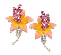 Générique 2Pièces Broche Forme de Fleur pour Femmes Épingle Décorative pour Vêtements Écharpes et Chapeaux Parfait pour et Famille