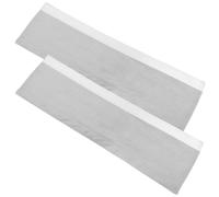 Générique 2pièces Housses de Poignées de Porte Réfrigérateur et Micro-ondes Velours Doux Protection Amovible Anti-huile pour Cuisine Lot de Gris