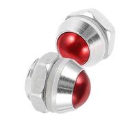 Générique 2pièces Soupape de Sécurité Autocuiseur Rouge Plat Résistant Haute Température Compatible Divers Modèles Facile Installation Remplacement Soupape Décharge Pression Ustensile