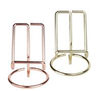 Générique 2pièces Support Téléphone Minimaliste Support Portable Antidérapant pour Tablette et Mobile Rack de Bureau Pratique pour Films et Vidéos