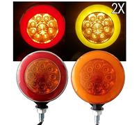 Générique 2x Feux de Gabarit Latéraux sous Rétroviseur LED Néon Feux de Position pour Camion