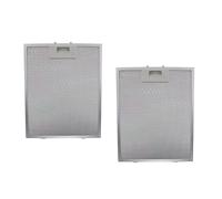 Générique 2x Filtre de Hotte En Aluminium pour Cuisine, Accessoire de Remplacement, Maille Légère