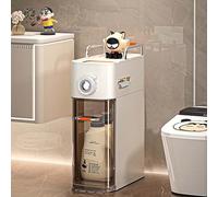 Générique 3/4/5 Niveaux Petit Meuble De Rangement Salle De Bain avec Compacts pour Papier Toilette Et Aromathérapie, pour Petits Espaces, Sal WC(3 Tier)