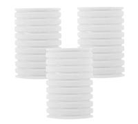 Générique 3 Boîtes bandes de cils autocollantes recourbe-cils nettoyant fouetter eyelash glue faux bandes de sur les doublure de colle à colle de résine blanche