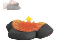 Générique 3 in 1 Neck Massager, 2025 New Artuvate Cervicale, Heated Massage Neck Pillow, with Heat, with Traction to Help Sleep for Relieves Pain (Dark Gray)