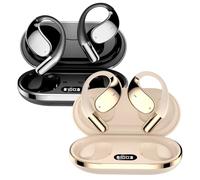 Générique 3-in-1 Ultra Open Ear Bluetooth Headphone, AI Translator Earbuds Real-Time, Support 144 Languages, EAL-Time Voice Converter, Instant Language Translator Device for Travel Business (Mix)