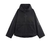 Générique 3-In-1 Waterproof Women's Jacket - Rain, Wind & Cold, All Covered, Womens Lightweight Rain Jacket with Hood (Black,M)