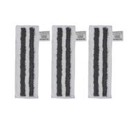 Générique 3 Lingettes de Rechange pour Balai à Franges, Housses de Balai à Franges, Lingettes de Nettoyage, Lingettes En Microfibre pour Sols PVC, Salon, Rectangulaire Gris