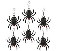 Générique 3 Paires De Boucles D'Oreilles Boucles D'Oreilles les Pendantes Araignée les Décoratives