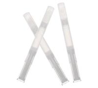 Générique 3 Pcs Flacons de Gloss à Lèvres Rechargeables 5ml Argenté en Pp Portable et Léger pour Voyage