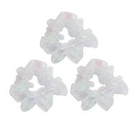 Générique 3 Pièces Anneau De Cheveux Extension De Cheveux En Queue De Cheval Filet Accessoires De Cheveux Pour Filles Élastiques à Cheveux Para Bijoux De Cheveux Pour Filles Peigne En Tissu