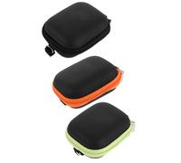 Générique 3 Pièces Boîte de Rangement pour Huiles Essentielles avec Compartiments Étui Rigide Portable EVA pour Voyage Organisateur Compact et Protecteur