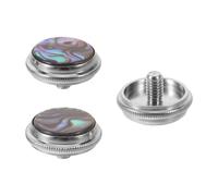 Générique 3 Pièces Boutons de Soupape de Trompette en Métal, | Montage Facile, Pièces de Rechange pour Tige de Valve, Toucher Confortable, Fonctionnement Fluide