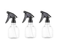 Générique 3 pièces Lot de Pulvérisateurs Noirs Rechargeables Outils de Lavage Multifonctions pour Salon de Coiffure Jardinage et Nettoyage Bouteilles Spray Portables et Réutilisables