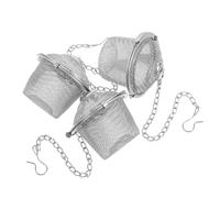 Générique 3 Pièces Panier et Nettoyage Vapeur Amélioré en Acier Inoxydable par Ondes Sonores de Nettoyage Argenté Résistance à l'usure Quotidienne pour Bijoux et Montres pour Usage