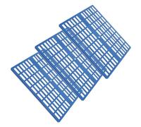 Générique 3 Pièces pédale de Cage à Lapin Coussin de Pied de Lapin Animal de Compagnie Rongeur coopérative Jouer Coussins pour Lapin Tapis Hamster Cochon d ' Inde Tapis de Sol Lapin Abdos Blue