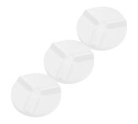 Générique 3 Pièces Plaque Triangulaire Structure Triple Pied en Alumine Blanche Résistante la Chaleur, Protège le Four et Évite les Fissures pour Four de Poterie Lors la Cuisson de Terre