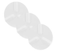 Générique 3 Pièces Support Triangulaire Réutilisable pour Poterie en Alumine Blanche Isolant les Coulures D'émail Structure à Trois Pieds pour Cuisson au Four de Poterie