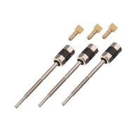 Générique 3 Pièces Vis de Hausse pour Archet de Violon 4/4 en Cupronickel Argenté, Installation Rapide, Résistance à L'usure, Accessoire de Réparation Précis pour Archet D'orchestre