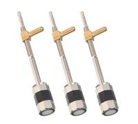 Générique 3 Pièces Vis de Remplacement pour Archet de Violon 4/4 en Cupronickel Argenté, Installation Rapide et Fixation Solide pour Étudiants et Professeurs
