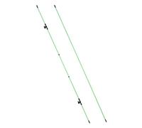 Générique, 3-Section Fiberglass Swing Trainer 120.5x6cm, Adjustable Angle Marking Rings, Green and Black Direction and Alignment Stick, Multi-Functional Golf Practice Tool for Men ánd WOM