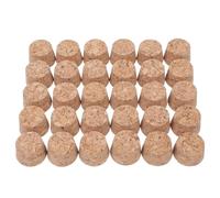 Générique 30 Bouchons de Liège Coniques en Bois Naturel 305X25X20 MM pour Bouteilles 26-285 MM Bouchons de Bouteille en Liège Couvercles Hermétiques pour Vin Usages Multiples