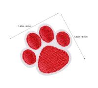 Générique 30 Écussons Thermocollants À Motif Pattes En Chenille Pour Chapeaux Et Casquettes