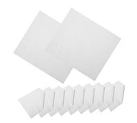 Générique 30 Feuilles à Ongles Dissolvant De Gel Pour Les Ongles Lentilles Lingettes Scrubber Brosse Métallique Filtres à Mailles Anti-poussière Blanche Tissu Non Tissé