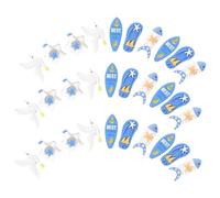 Générique 30 Punaises Multifonctions Thème de L’Océan Résine et Métal 30 Pièces Accessoires de Bureau Compacts pour Tableaux D’Affichage et Fournitures de Cartographie Usage Quotidien