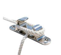 Générique 316 Stainless Steel Boat Bow Chock | Marine Rope Guide Chock for Docking Mooring, Straight Boat Çhock for Kayak Deck Cleat Line Guide, 4/5/6 inch Saltwater Hardware